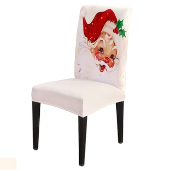 Derliaus Santa Valgomojo Kėdė Padengti Spandex Elastinga Kėdžių dangose, Vestuvių Viešbučio Pokylių Valgomasis