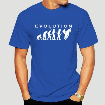 Mados Evoliucija Sniegaeigiai print t shirt Juokingi marškinėliai vyrams trumpomis rankovėmis medvilnės tees viršūnes 2930X