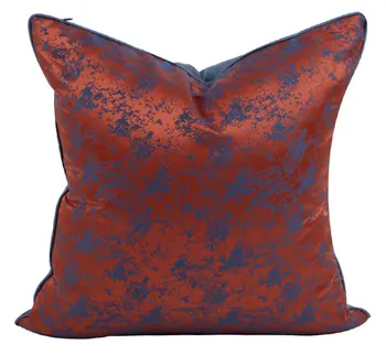 Mados raudona geometrinis dekoratyvinis mesti pagalvę/almofadas atveju, 45 50,europos šiuolaikinės retro neįprastas pagalvėlė padengti namų dekoravimo