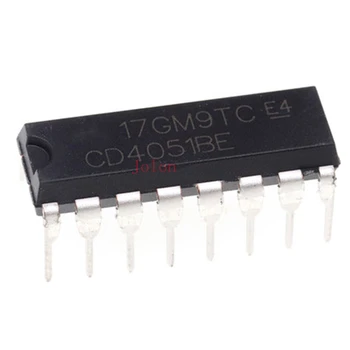 5vnt In-line CD4051BE CINKAVIMAS-16 originalus nauja sąsaja - analog switch