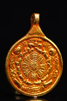 Kinija Rengiant Metai Tibete Bronzos Rankų Chiseling Devynios Pilys Ir Eight Trigrams Metalo Amatų Namuose Papuošti #20