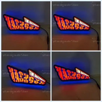 Vashgun Logotipą, LED naktinė lempa Dovana 3D Spausdinimo Darbalaukio Švieslentę Užsakymą Sienų Dekoras Kino Vaikai Apšviestos Žaidimų Apdaila