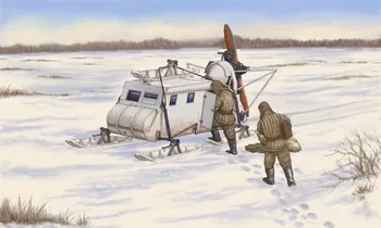 Trimitininkas 02337 1/35 Sovietų NKL-16 Aerosan