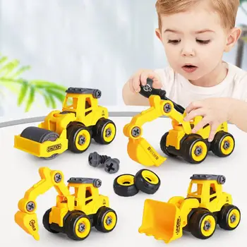 2021 Puiki Inžinerijos Žaislas, Transporto priemonės Modelis Sklandžiai Krašto Nuimamas Asamblėjos Lengvai Plastiko, statybinė Žaislas Vaikams
