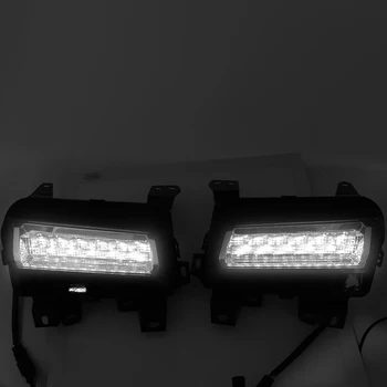 Auto LED Dienos Veikia Šviesos DRL Turnning žibintai Priešrūkinis Žibintas Posūkio Signalo Cadillac XT5 2016-2018 Automobilių Reikmenys