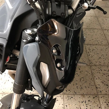 Motociklų Aksesuarų prekinis, galinis Stiklo Priekinio lango Oro Vėjo Deflektorius, Skirtas Yamaha MT-07 MT07 MT 07 mt07 2021 2022 Juoda Skaidri