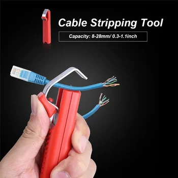 Nešiojamų Viela Striptizo Mini Peiliai Wire Stripper Išpardavimas Pjovimo Replės Užspaudimo Įrankis, Rankiniai Įrankiai