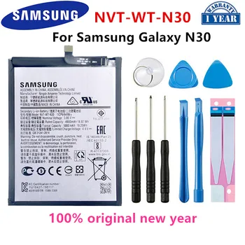 SAMSUNG Originalus NVT-WT-N30 5000mAh Bateriją, Skirtą SAMSUNG Galaxy N30 Mobiliojo Telefono Baterijas+Įrankiai