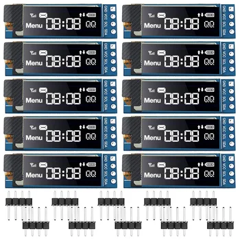 Populiariausi Pasiūlymai 10 Nustatyti, OLED Ekranas Modulis SSD1306 Vairuotojo IIC I2C Serijos Savarankiškai Šviesos Ekranas Valdybos Arduino Aviečių PI