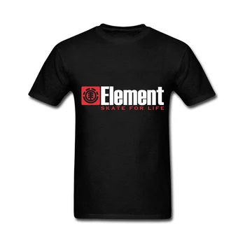 T-shirt Viršūnes ELEMENTAS spausdinti Marškinėlius, O-Kaklo trumpomis Rankovėmis Grafinis T-shirt Minkštas Marškinėliai vyrams, Drabužiai