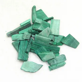 Natūralaus akmens žalias pigmentas Malachito fragmentai Žalia patina, mineralinės žaliavos, Kinų tapyba pigmentas