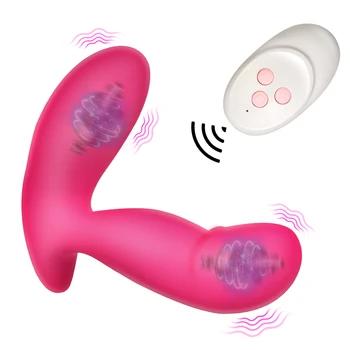 10 Režimai Panty Vibratorius Erotiniai Žaislai G-taško Massager Makšties Klitorio Stimuliacijos Sekso Žaislai Moterims, Belaidis Nuotolinio Valdymo pultas