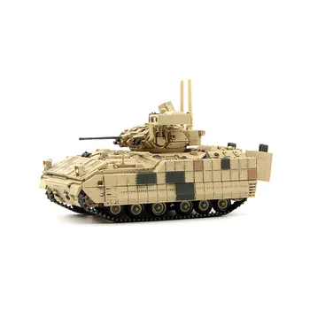 1:72 Masto Modelis JAV Armijos M2A3 BUSKIII Bradley Pėstininkų Kovos Tankas, Šarvuotis Žaislas Ekranas Kolekcijos Puošmena Vaikas