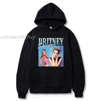 Britney Spears Gražių Nuotraukų Spausdinimo Hoodies Mados Streetwear Vyras /Moteris Puloveris Palaidinukė Rudenį, Ilgomis Rankovėmis Drabužius