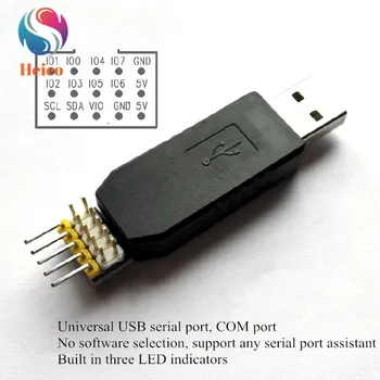 SER2I2C Modulis USB Serial Port UART/ COM/į I2C, USB į GPIO Su 