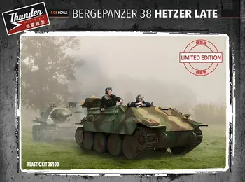 Perkūnas TM35100 1/35 Mastelis vokietijos Bergepanzer 38 Hetzer Vėlai (Limited Edition)