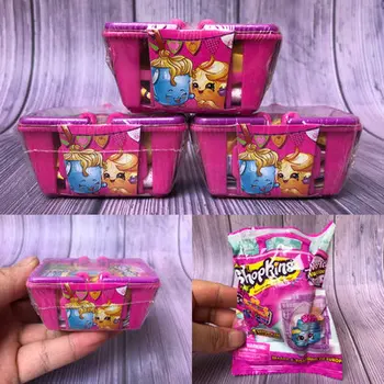Užpuolė iš cartoon vaikų žaislas kawaii shoppines gražus kūdikis parduotuvių lėlės priedai vaiko ugdymo elementus žaisti moman