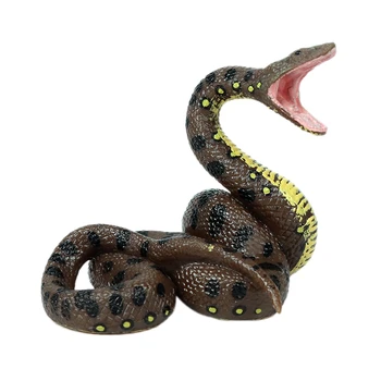 Vaikų Žaislas Gyvatė Modelis, Modeliavimas Roplių Milžinišką Python Didelis Python Laukinių Gyvūnų Gyvatė Modelis