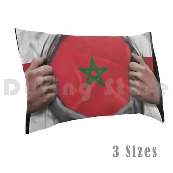 Marokas Vėliavos anglų Vėliava perskrodė-Dovana Maroko Iš Maroko Pagalvės užvalkalą 